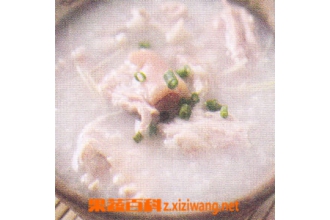 兔肉粥的做法