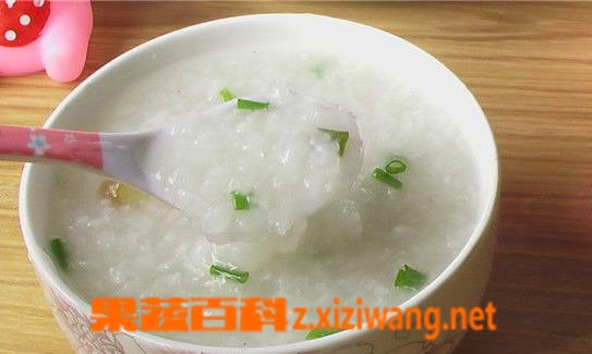果蔬百科糯米粥的功效与作用