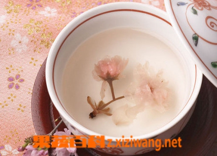 果蔬百科桃花茶