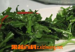芝麻菜怎么吃 芝麻菜的营养价值