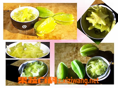 果蔬百科杨桃茶