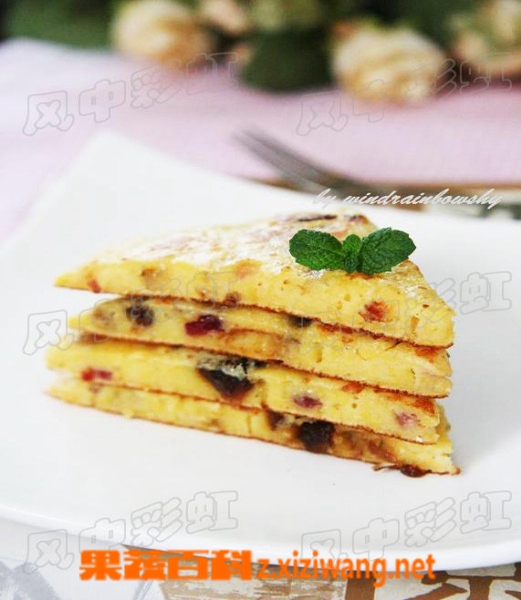 果蔬百科酸奶玉米饼