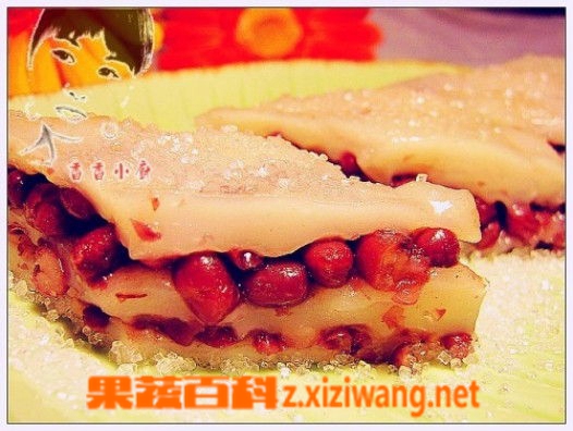 果蔬百科玉米红枣糕