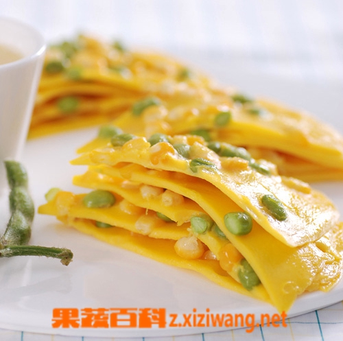 果蔬百科玉米煎饼