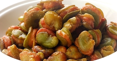 果蔬百科椒盐蚕豆