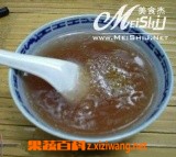 果蔬百科藕粉粥