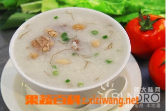 咸猪骨粥的做法