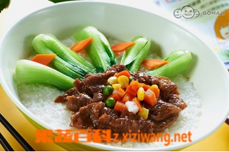 泰式椰香牛肉粥的做法步骤