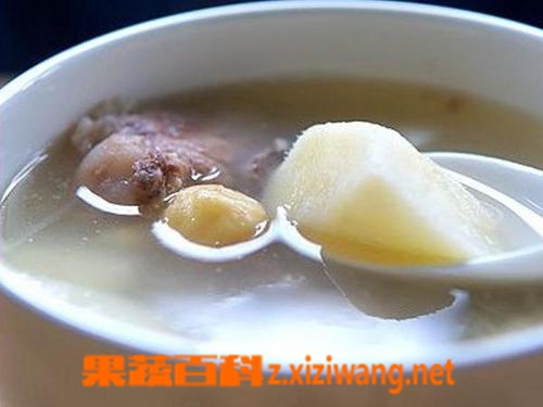 果蔬百科杂粮山药莲子粥