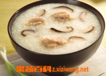 果蔬百科鸡粥
