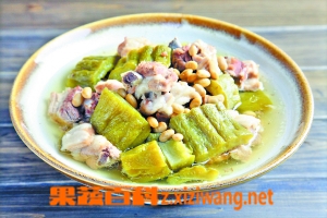 果蔬百科苦瓜排骨汤