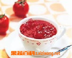果蔬百科番茄复合果酱