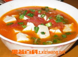 果蔬百科番茄豆腐