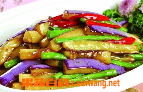 果蔬百科茄子烧豆角