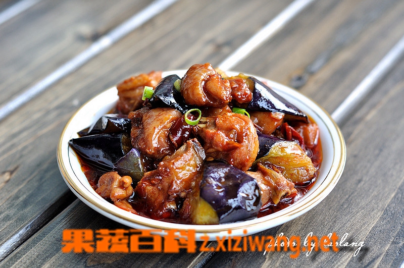 果蔬百科鸡肉茄子