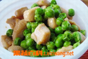 果蔬百科豌豆鸡丁