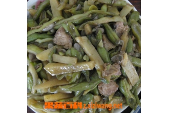 豇豆炒肉用料和做法