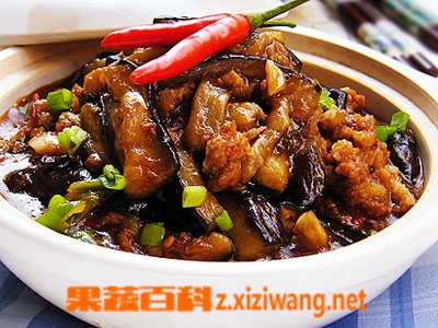 果蔬百科鱼香茄子煲