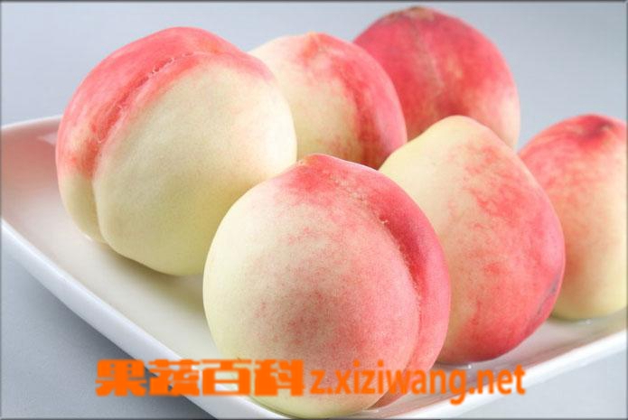 果蔬百科水蜜桃的功效与作用