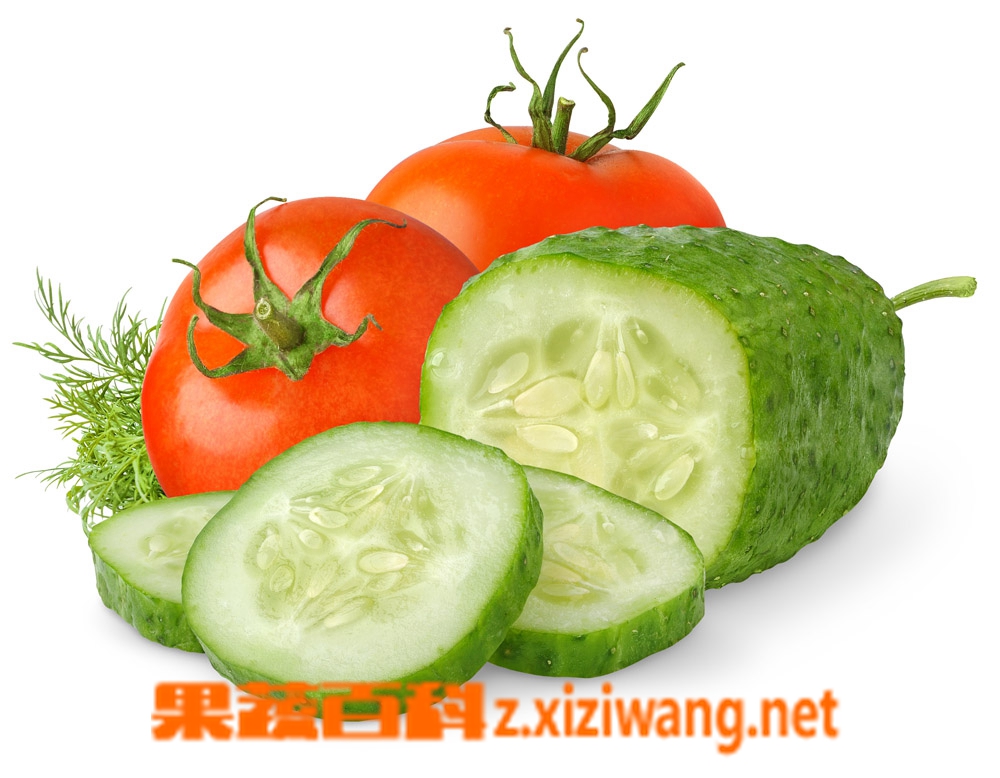 果蔬百科番茄和黄瓜能一起吃