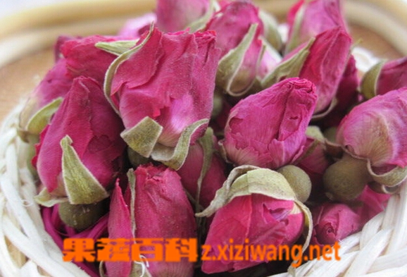 果蔬百科玫瑰花茶