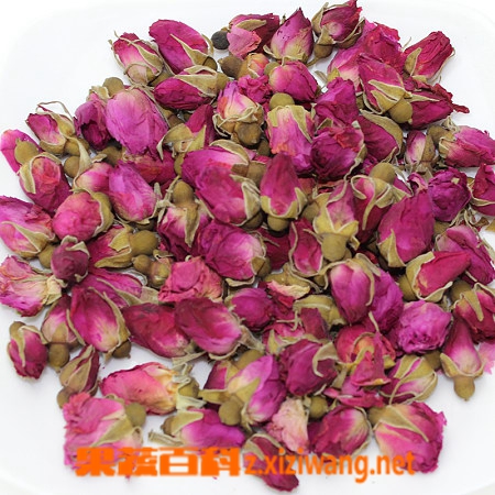 果蔬百科粉玫瑰花茶