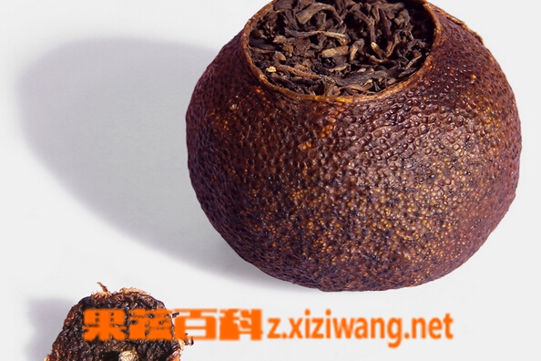 果蔬百科陈皮普洱茶