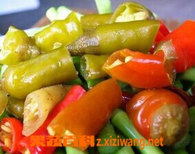 果蔬百科泡酸辣椒