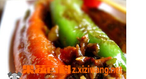 果蔬百科虎皮尖椒的做法