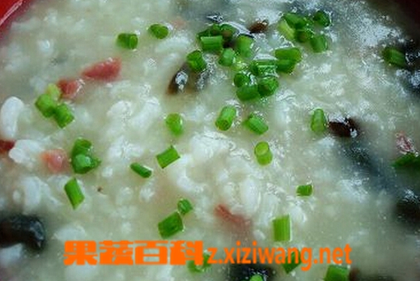 果蔬百科瘦肉粥