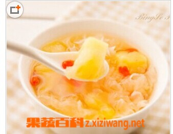 果蔬百科银耳