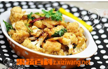 果蔬百科干煸菜花