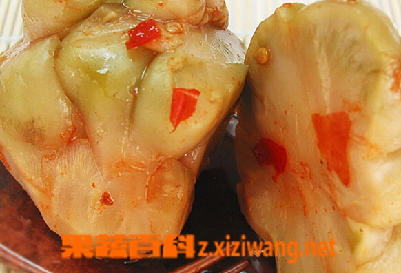 果蔬百科自制腌榨菜