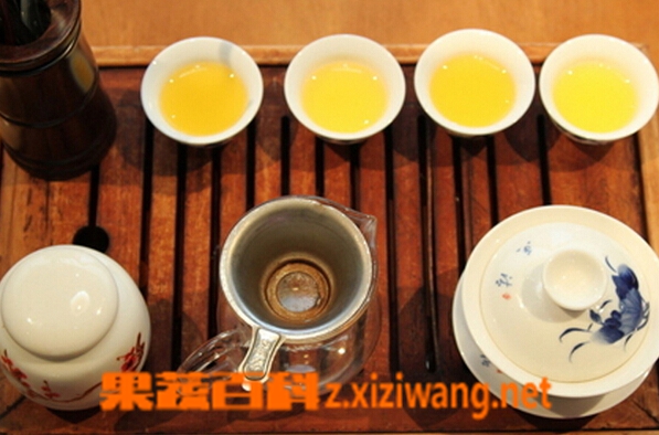 果蔬百科乌龙茶盖碗泡法
