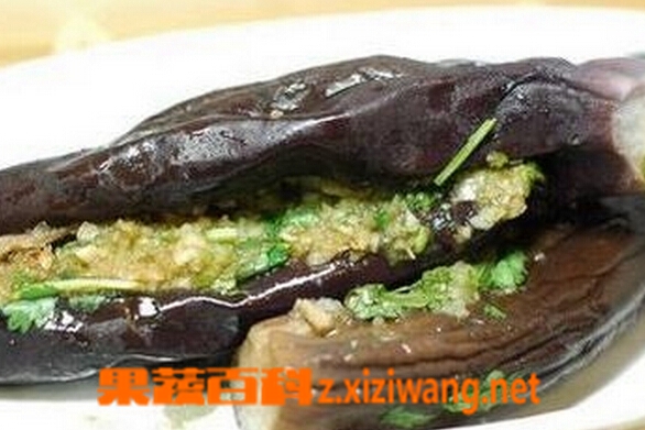 果蔬百科腌蒜茄子