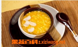 果蔬百科南瓜山药粥
