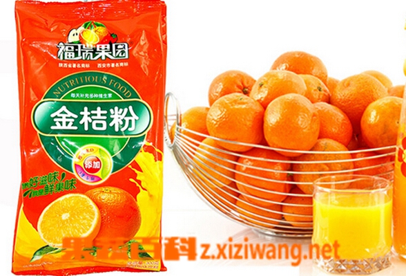 果蔬百科桔子粉
