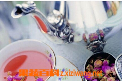果蔬百科玫瑰花茶