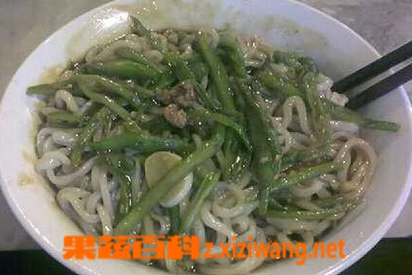 果蔬百科扁豆面