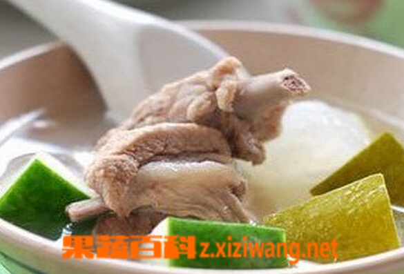 果蔬百科冬瓜排骨汤