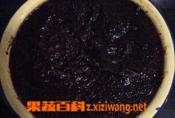 果蔬百科生姜红糖膏