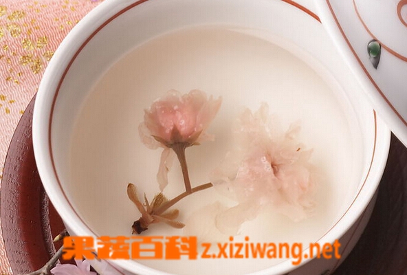 果蔬百科桃花花茶