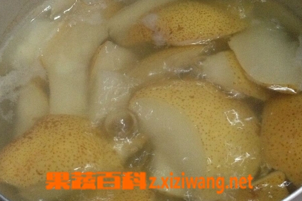 果蔬百科煮梨汁