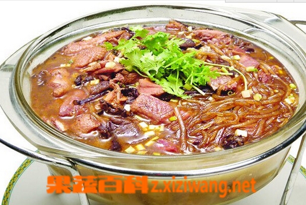 果蔬百科小鸡蘑菇炖粉条