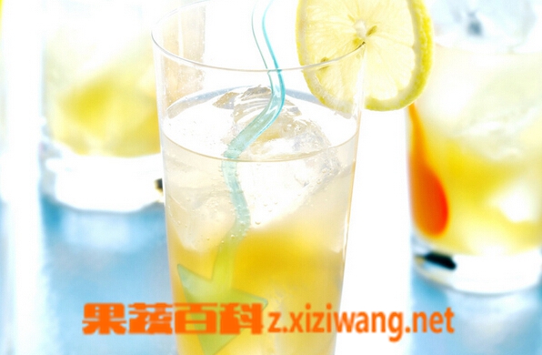 果蔬百科热柠檬水