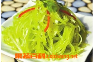 凉拌莴笋的营养价值和好处