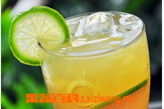 柠檬片泡蜂蜜的功效