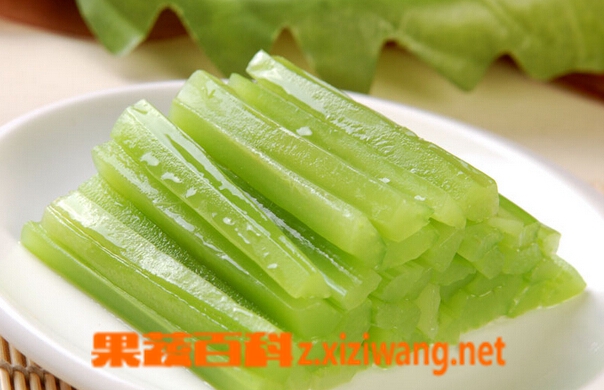 果蔬百科吃莴笋的坏处和好处
