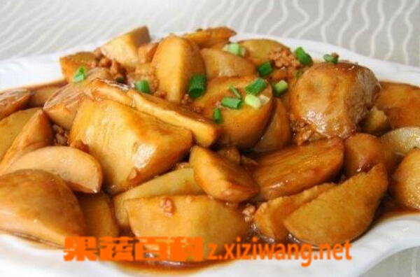 果蔬百科红烧芋头