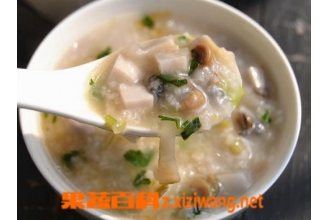 石螺香芋粥的材料和做法步骤
